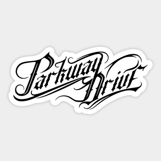 Parkway Drive Merch Parkway Drive Logo Sticker